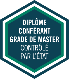 Logo Grade de Master - Master's degree in management control/finance